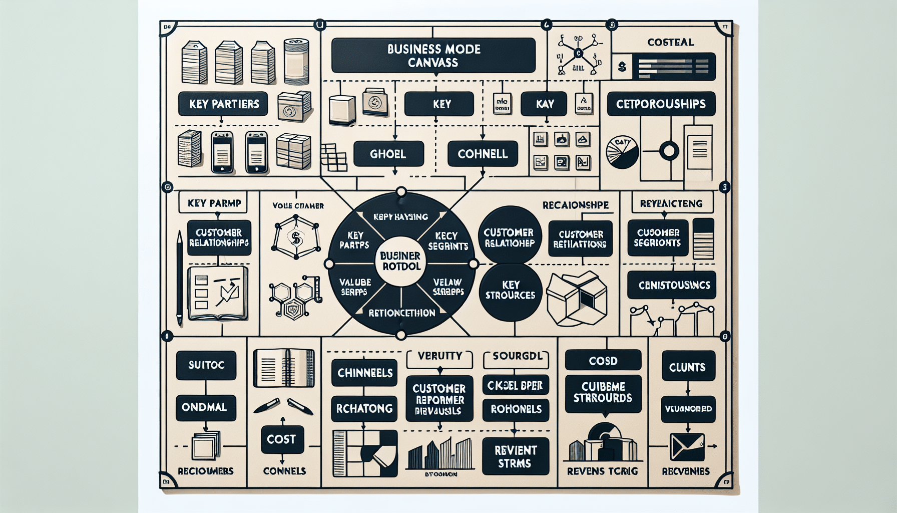 business model canvas for retail