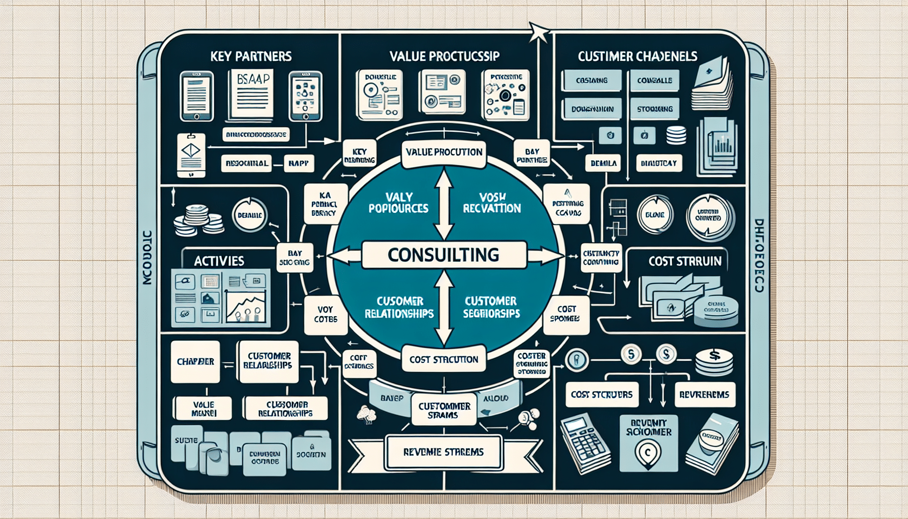 business model canvas for consulting