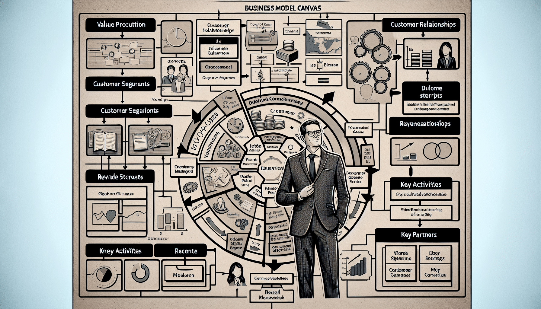 business model canvas for education