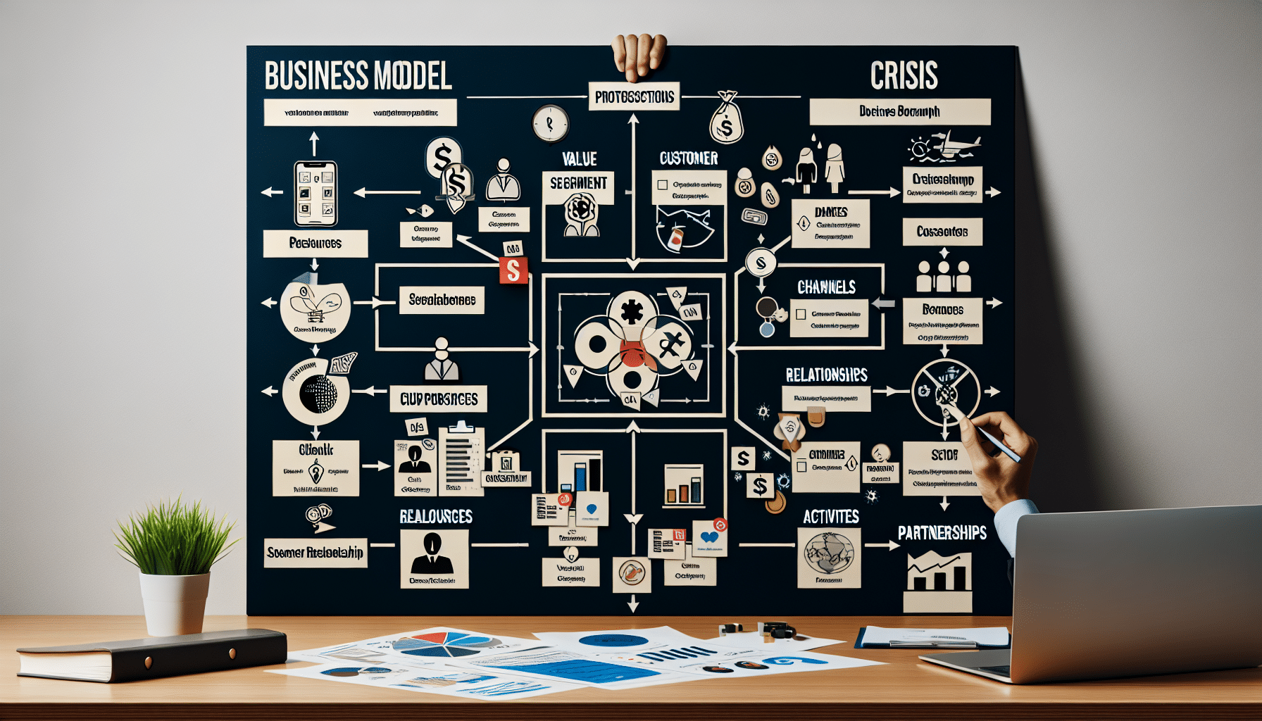 business model canvas in crisis management