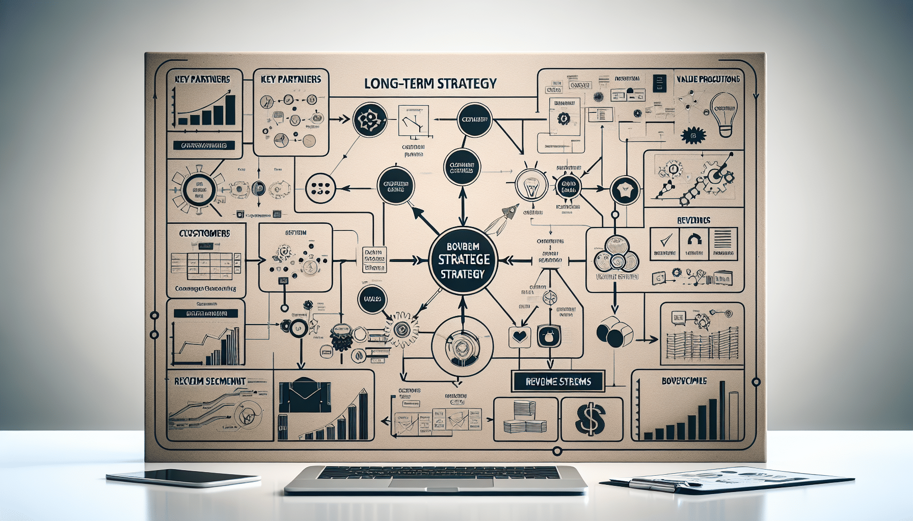 business model canvas long-term strategy