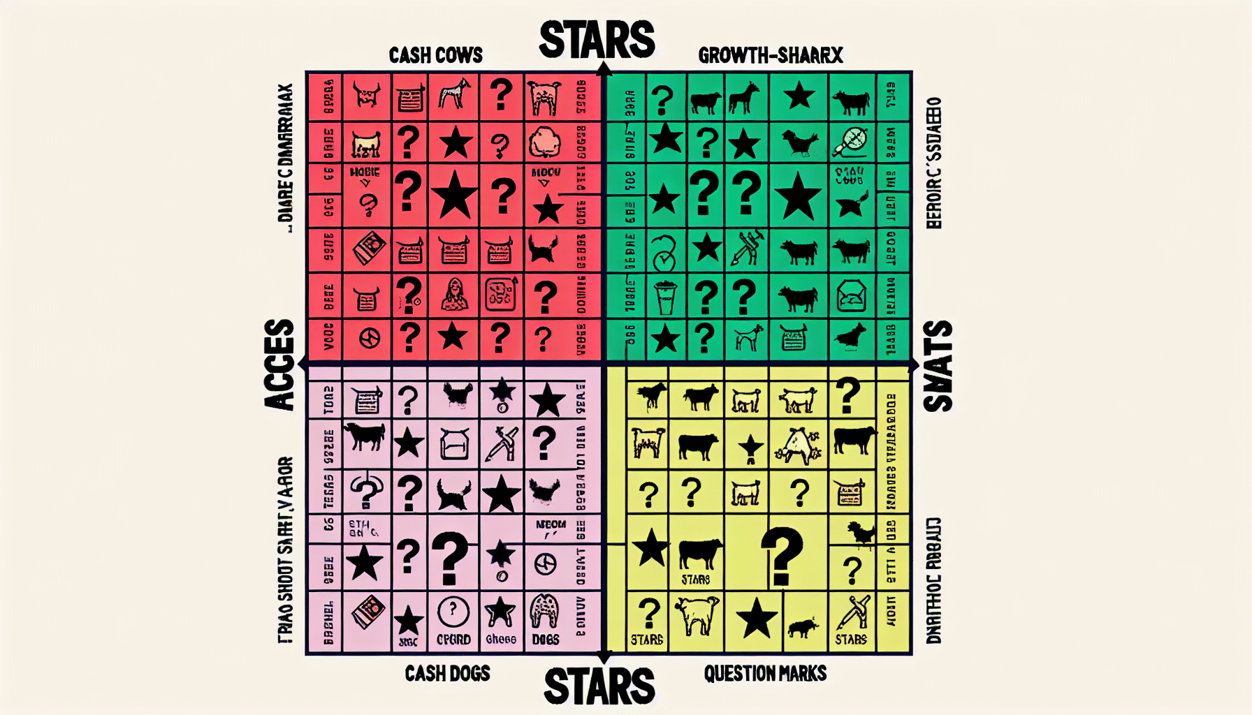 bcg growth share matrix stars