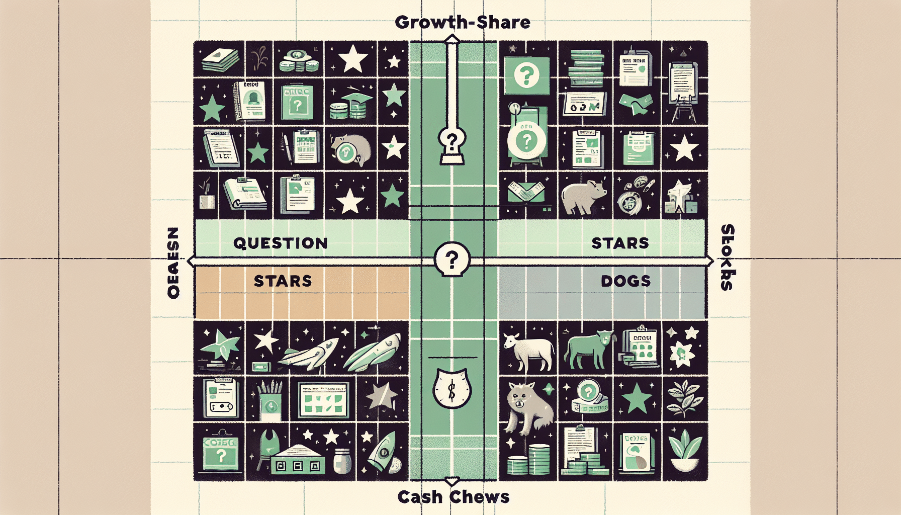 bcg growth share matrix for education