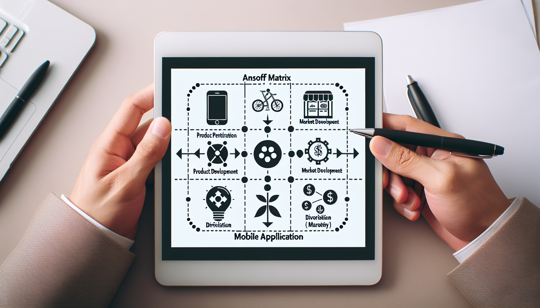 ansoff matrix for mobile apps