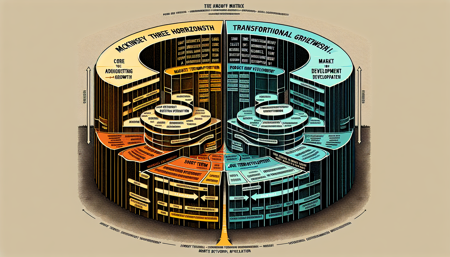 mckinsey three horizons framework vs ansoff matrix