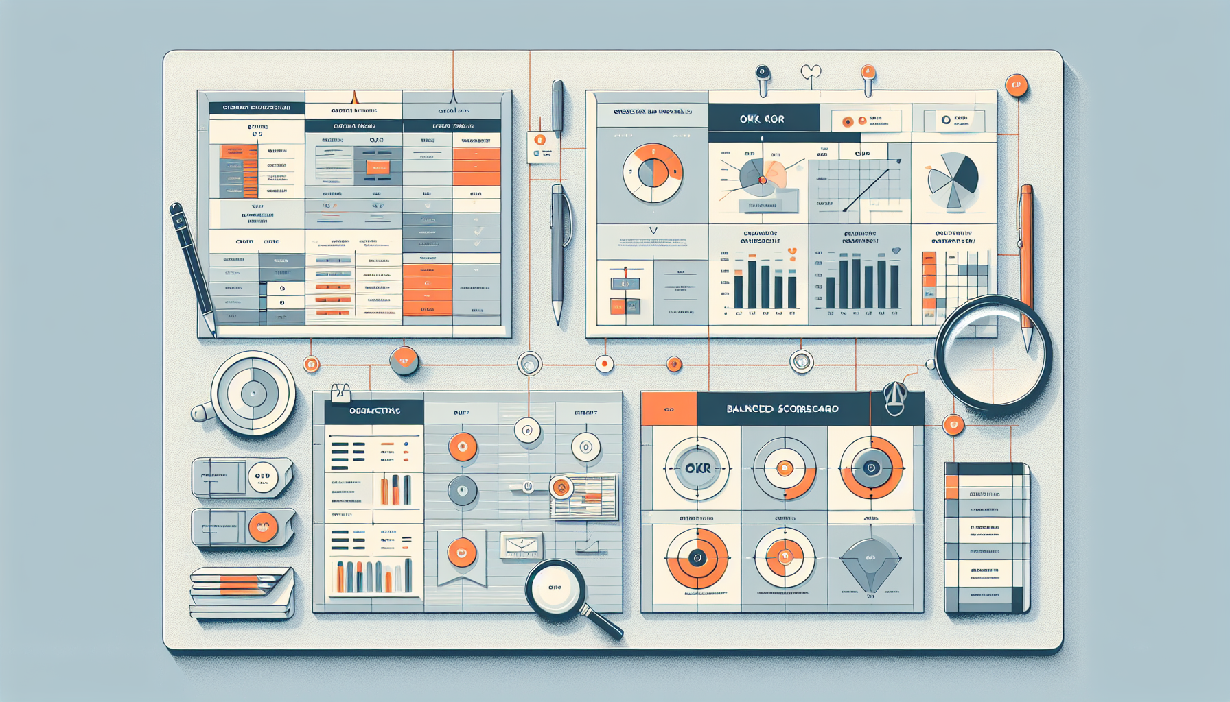 okr framework vs balanced scorecard