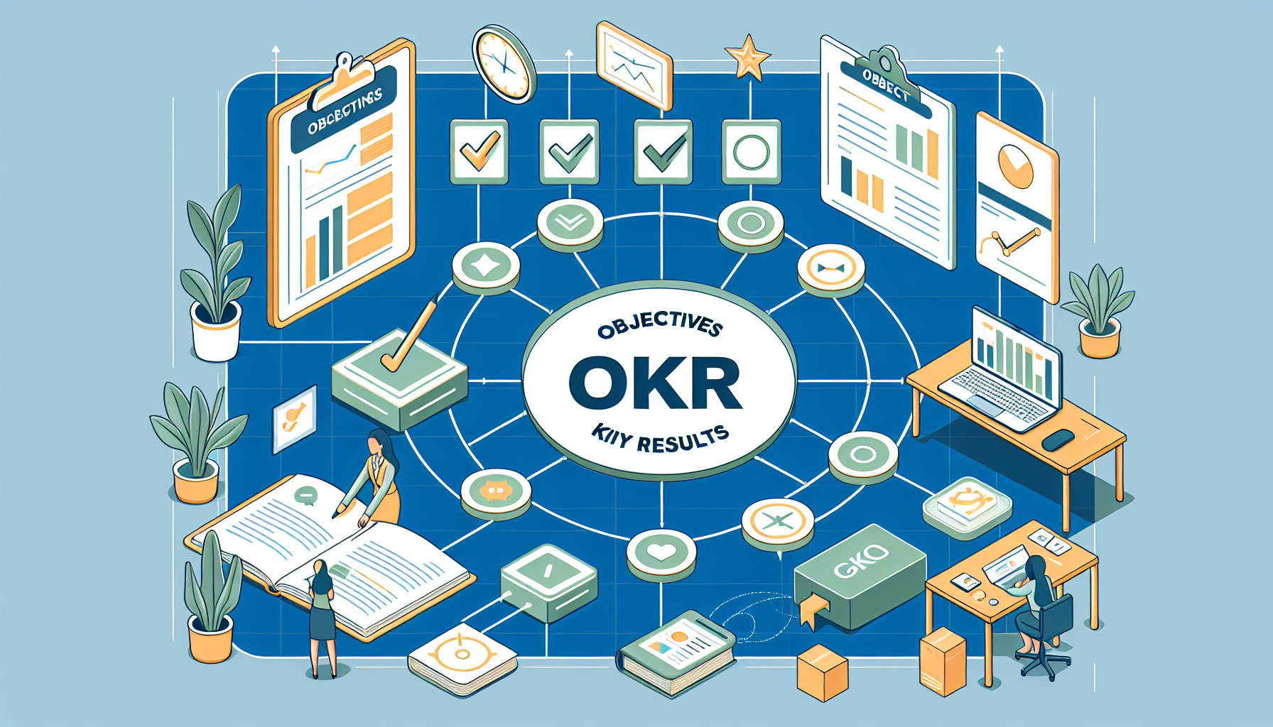 okr framework key results