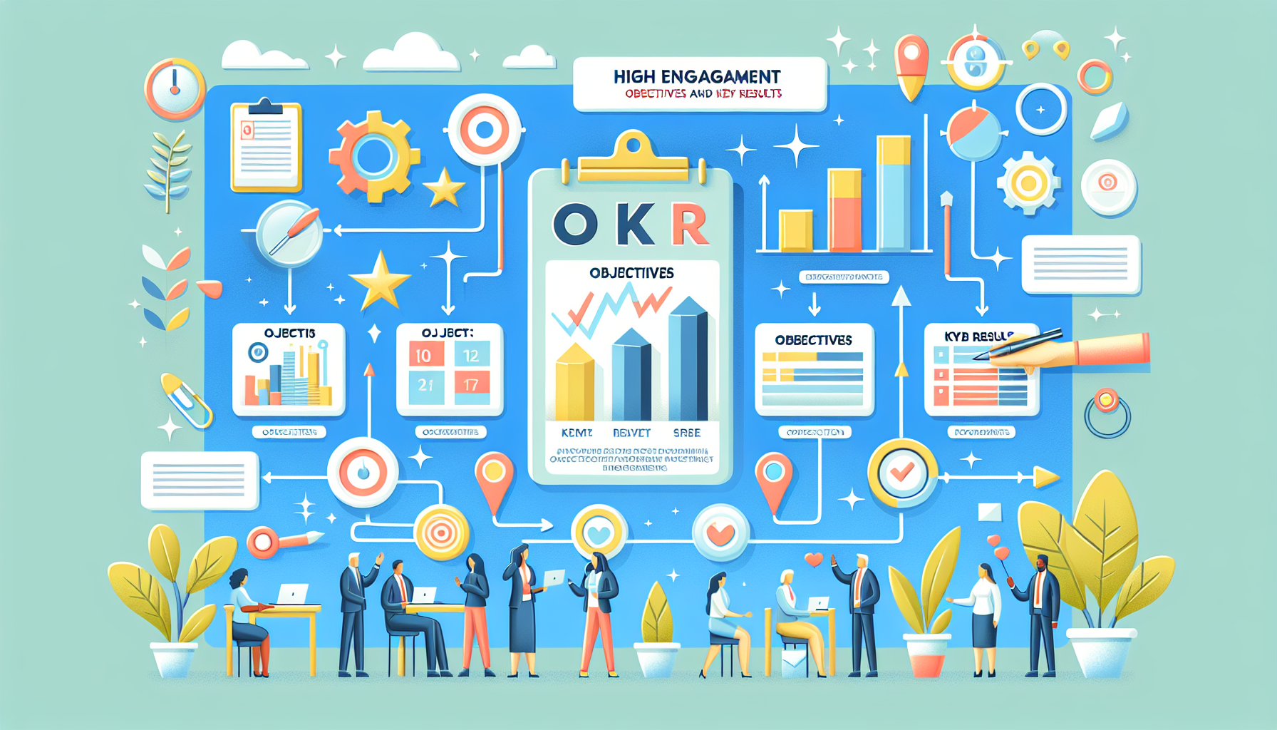 okr framework employee engagement