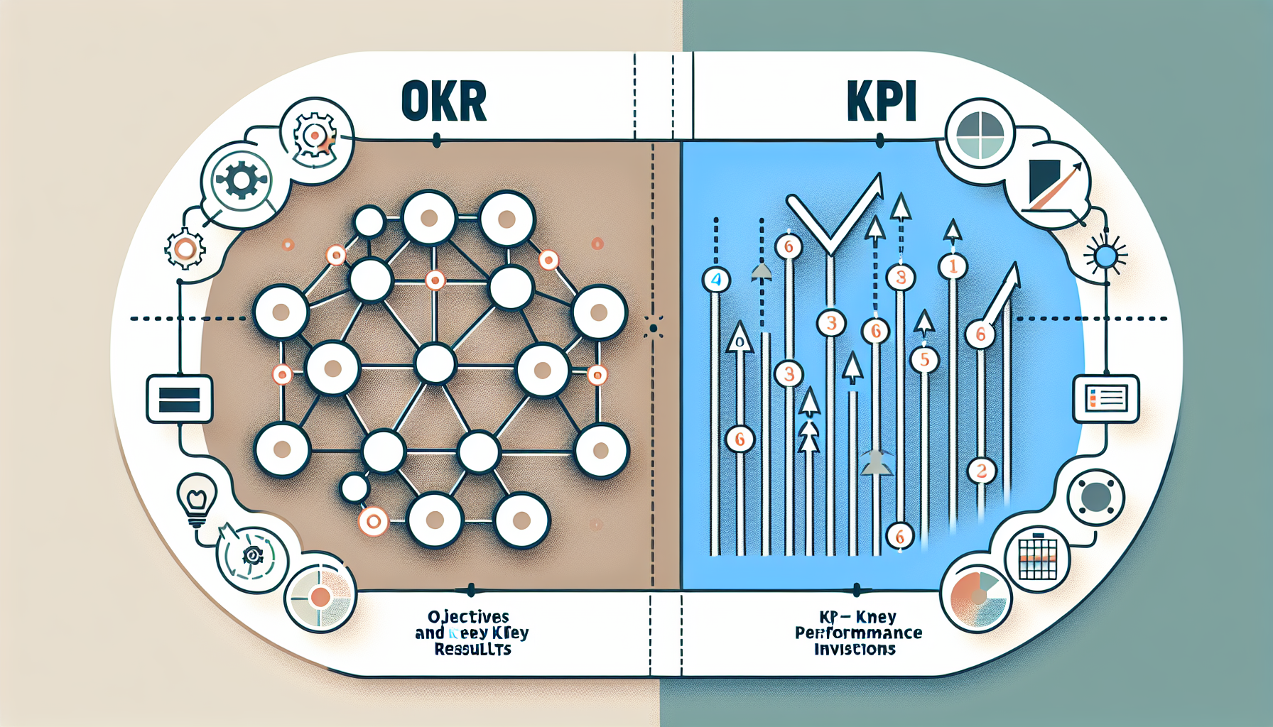 okr framework vs kpi