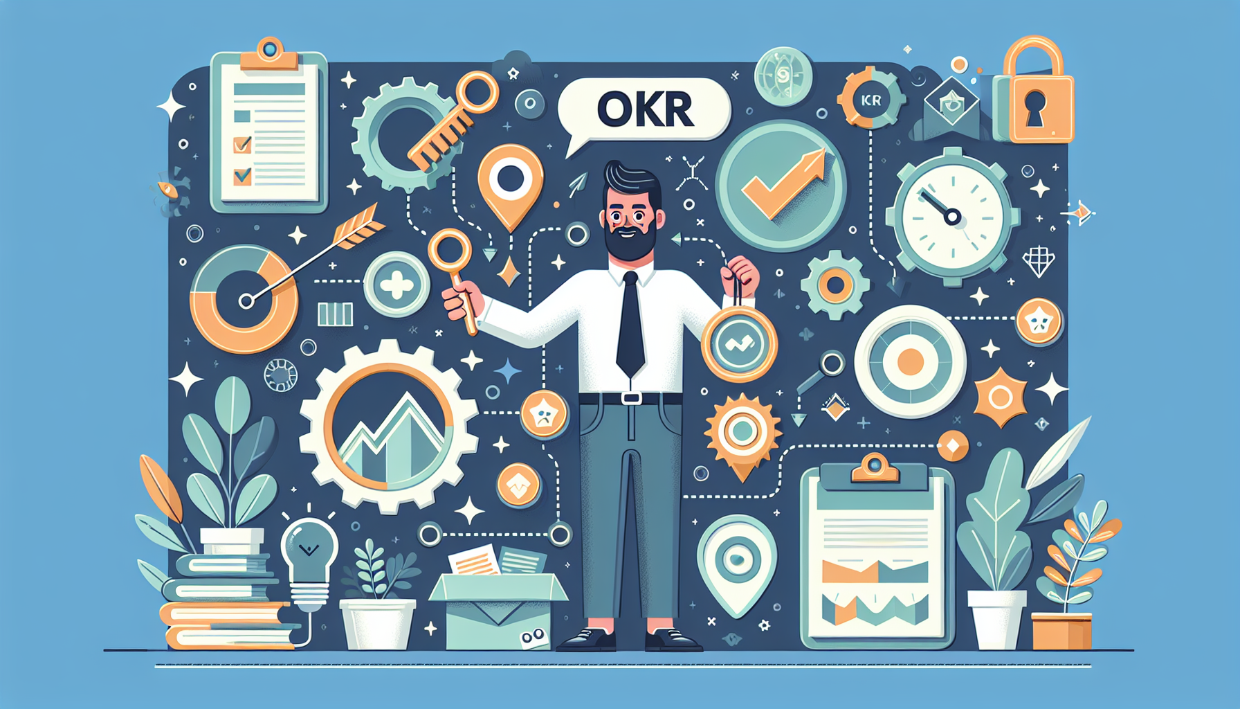 okr framework for service businesses