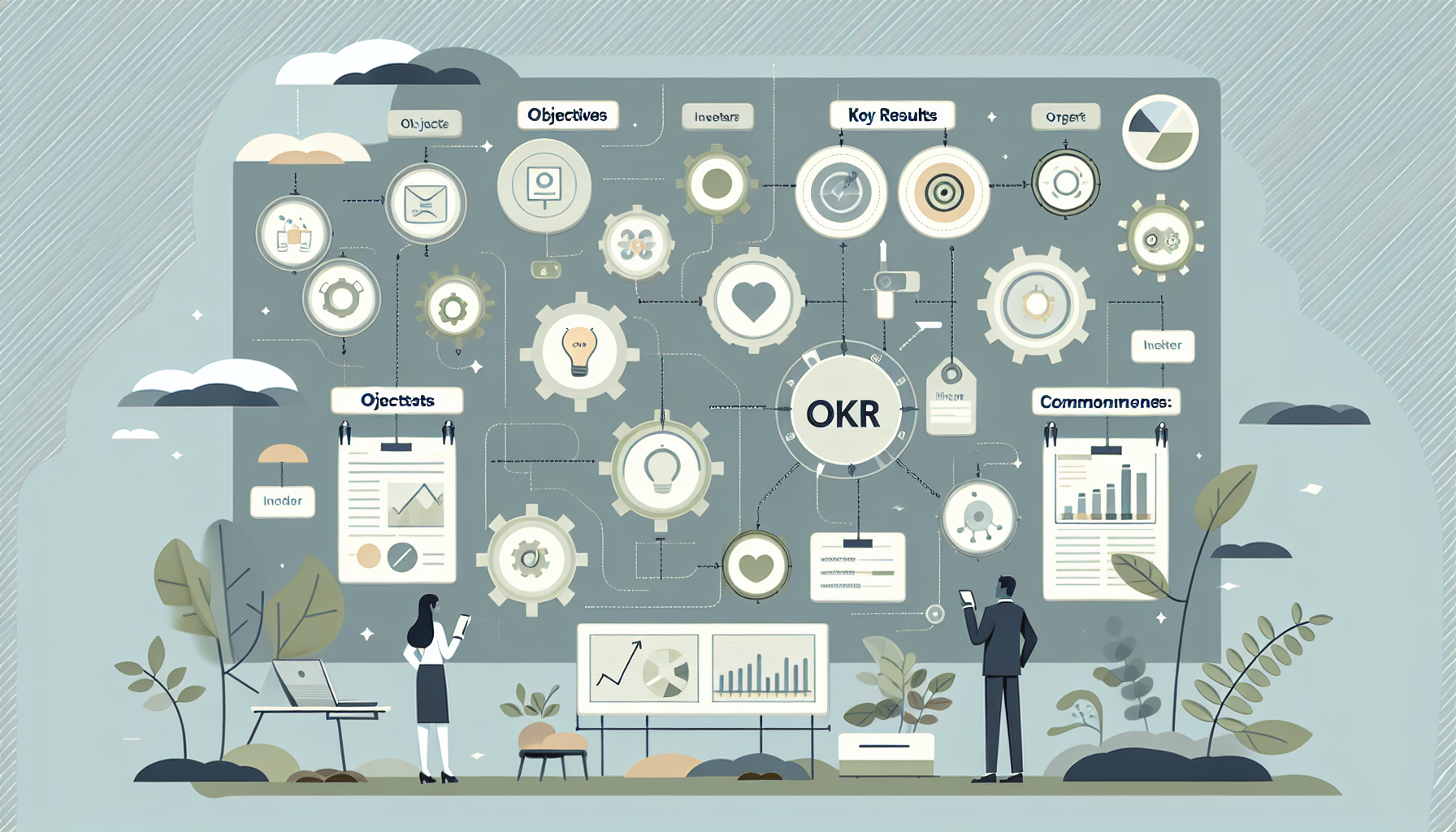 okr framework for investment pitches