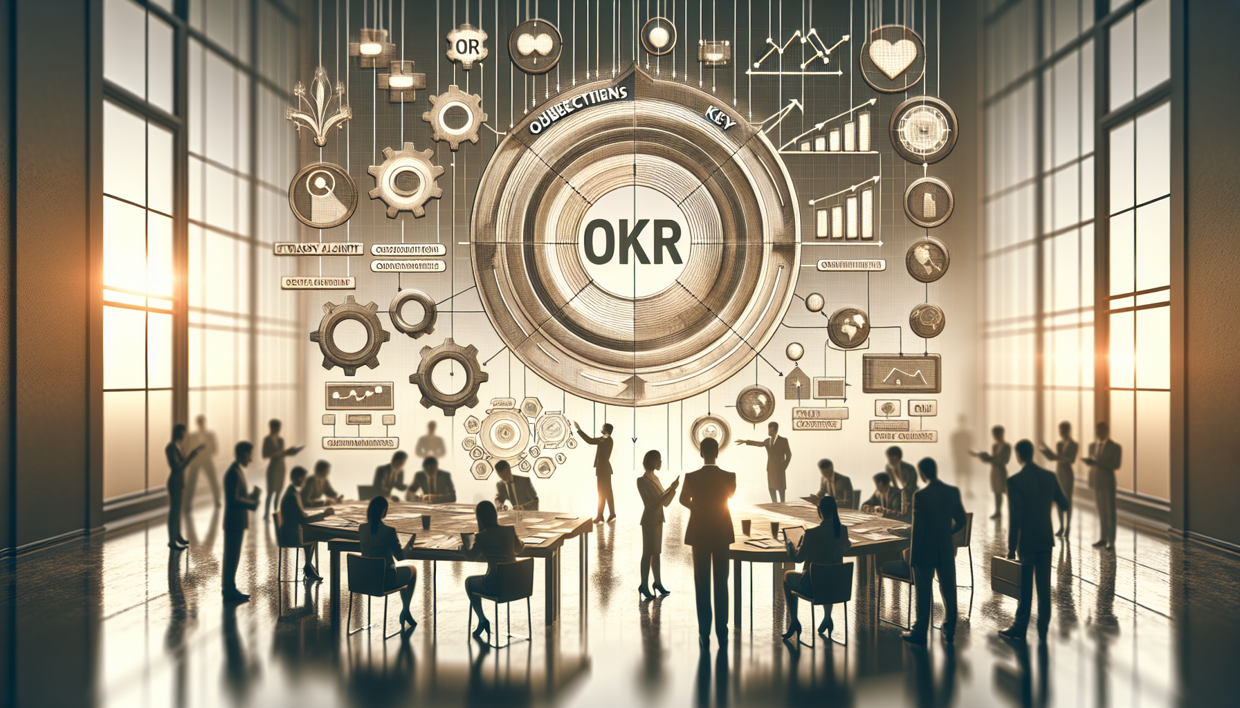 okr framework for b2b companies